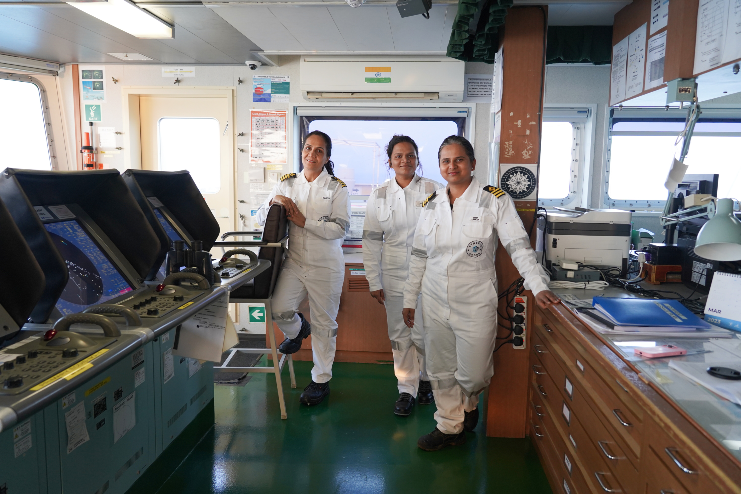 Synergy Marine Group rolls out tailor-made personal protective equipment to female seafarers on 60+ vessels