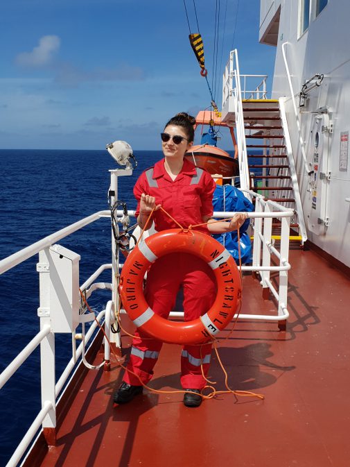 海运业女性海员
