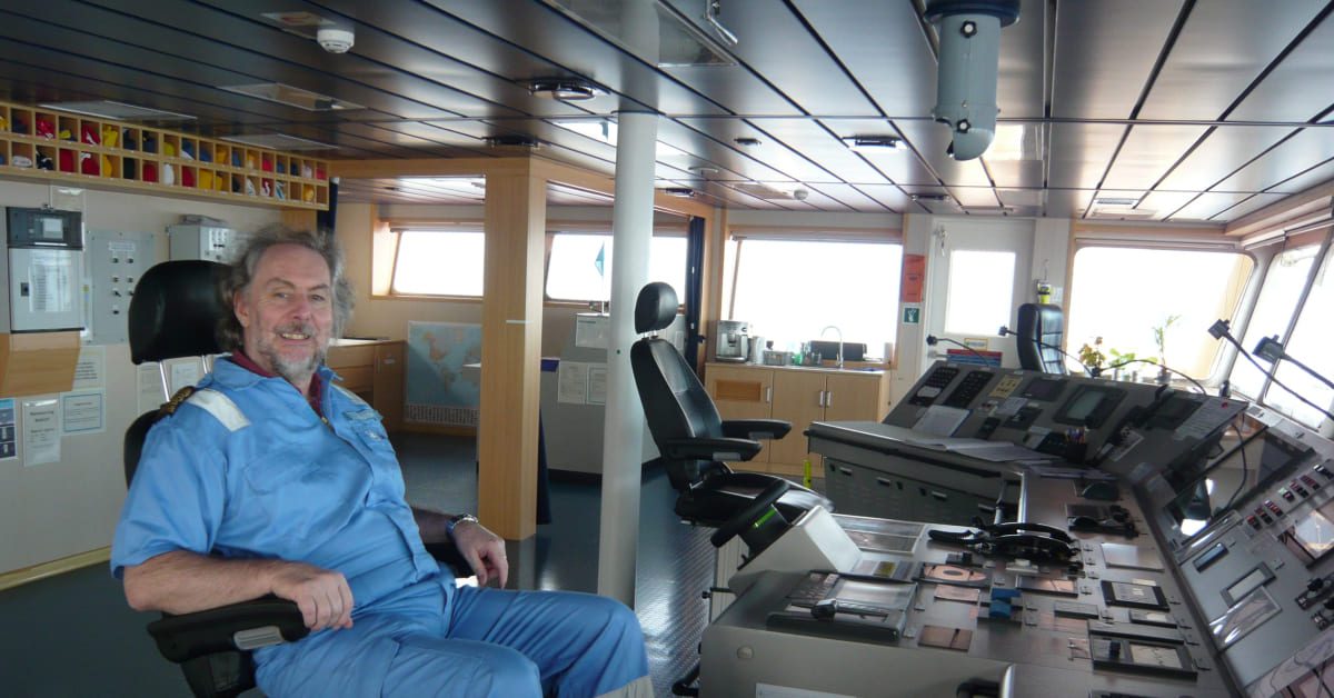 Interview with Captain Jim Podger on the "MAERSK CYPRUS"