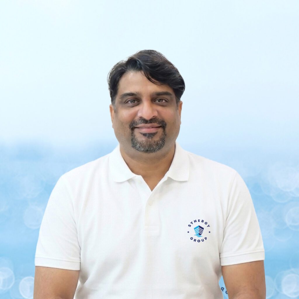 Professional portrait of Capt. Arya Pattanaik, Manager, QHSE at Synergy Indonesia