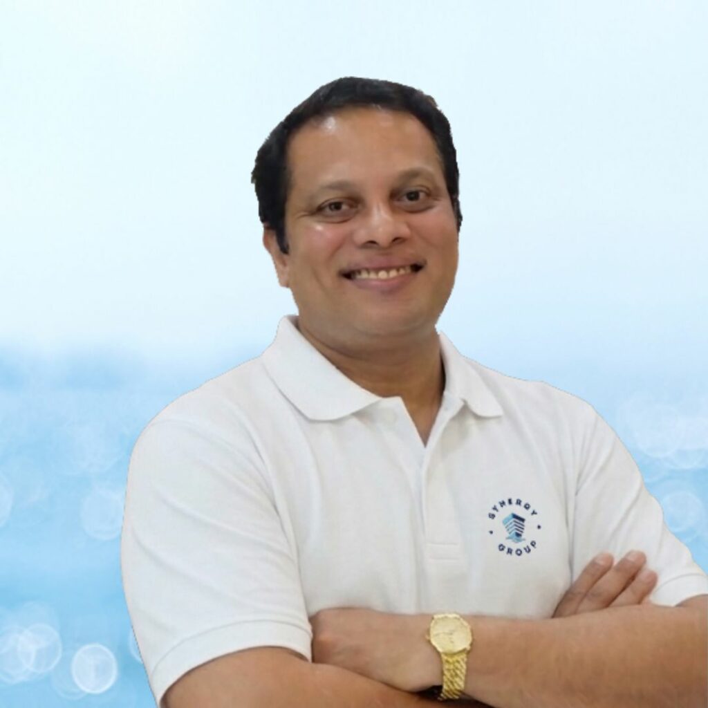 Professional portrait of Capt. Sachin Shankar, Director Marine at PT Synergy Marine Indonesia