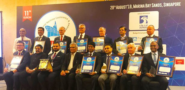 Synergy 직원 Rohit Banta, shiptek maritime awards에서 수상
