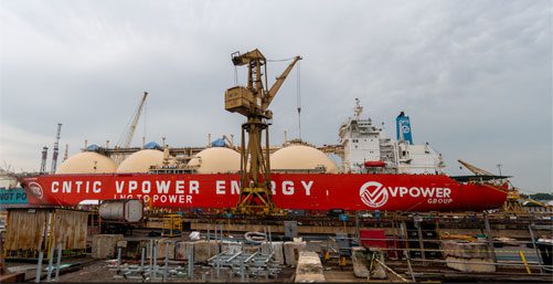 Synergy successfully converted an LNG carrier into a Floating Storage Unit